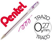 Boligrafo pentel bk-77 v violeta