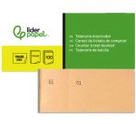 Talonario liderpapel mostrador 50x110 mm tl10 naranja con matriz