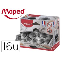 Goma de borrar maped miga de pan para carboncillo caja de 16 unidades