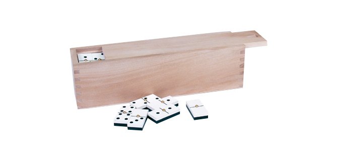 Domino master profesional 9/9 caja madera