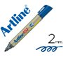 Rotulador artline pizarra ek-157 azul punta redonda 2 mm