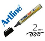 Rotulador artline pizarra ek-157 negro punta redonda 2 mm