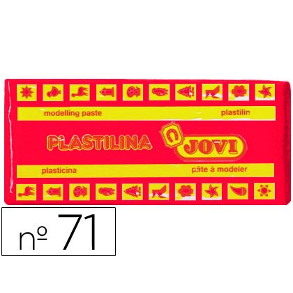 Plastilina Jovi 71 rubí