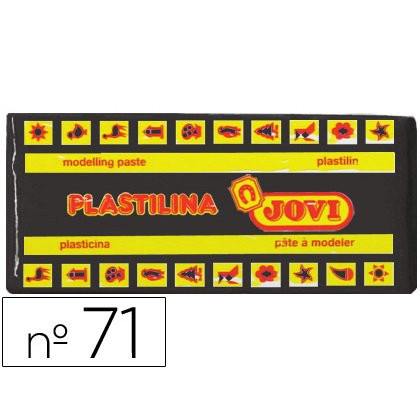 Plastilina Jovi 71 negro