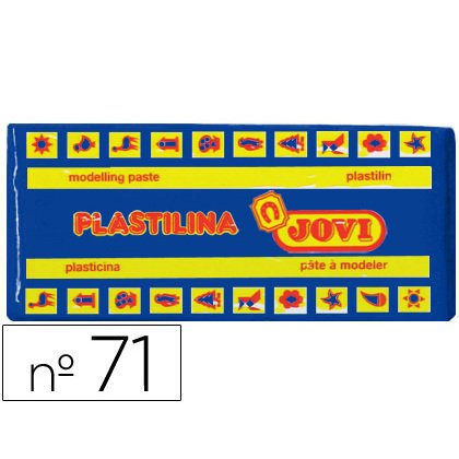 Plastilina Jovi 71 azul oscuro