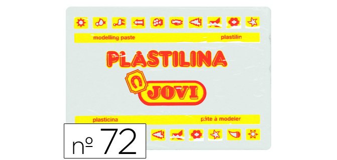 Plastilina Jovi 72 - Pastilla grande