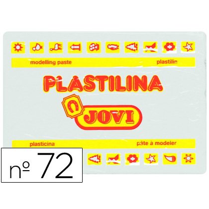 Plastilina Jovi 72 blanco