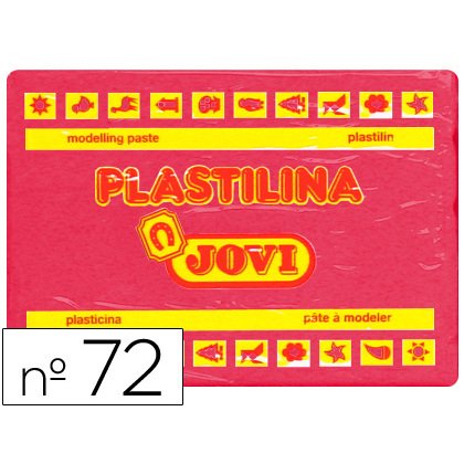 Plastilina Jovi 72 rubí
