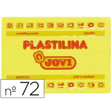 Plastilina Jovi 72 amarillo claro 