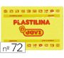 Plastilina Jovi 72 amarillo claro 