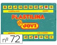 Plastilina jovi 72 verde oscuro unidad tamaño grande