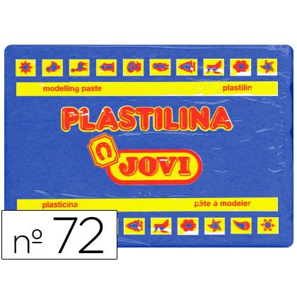 Plastilina Jovi 72 azul oscuro
