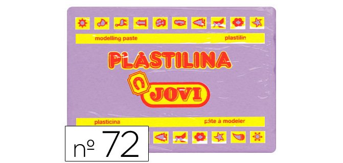 Plastilina Jovi 72 - Pastilla grande