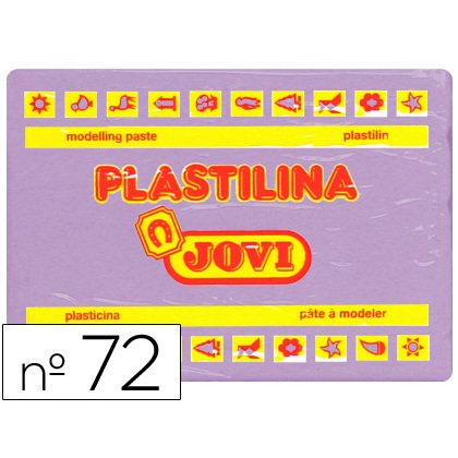 Plastilina Jovi 72 lila -unidad -tamaño grande