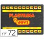 Plastilina jovi 72 negro unidad tamaño grande