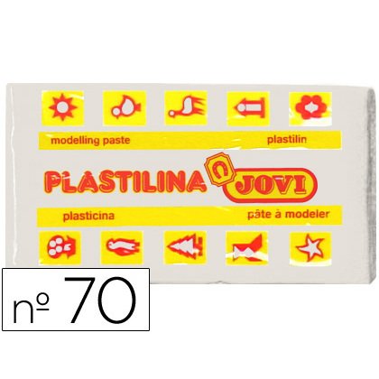 Plastilina Jovi 70 blanca