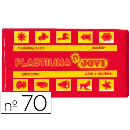 Plastilina Jovi 70 rojo