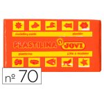 Plastilina jovi 70 naranja unidad tamaño pequeño