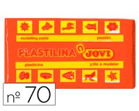 Plastilina jovi 70 naranja unidad tamaño pequeño