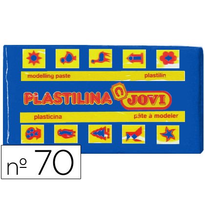 Plastilina Jovi 70 azul oscuro