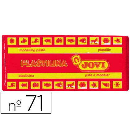 Plastilina Jovi 71 rojo