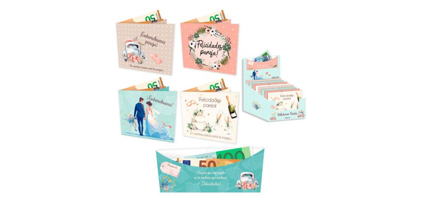 Billetero bodas plata