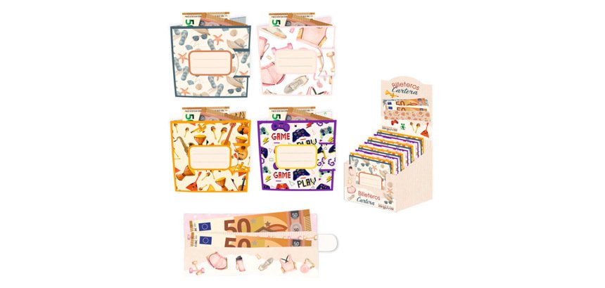 Billetero cartera plata