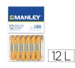 Lapices cera manley unicolor ocre n.26 caja de 12 unidades