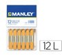 Lapices cera manley unicolor ocre n.26 caja de 12 unidades