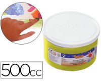 Pintura a dedos jovi 500 cc amarillo