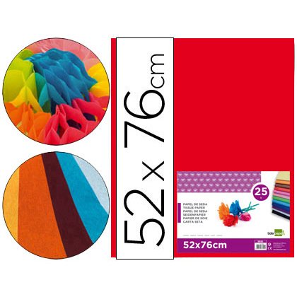 Papel seda Liderpapel rojo
