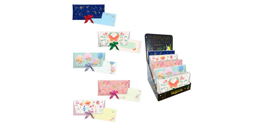 Sobres de regalo arguval con lazo + tarjeta 4 modelos papel 250 gr con relieve y holografia 23x11 cm