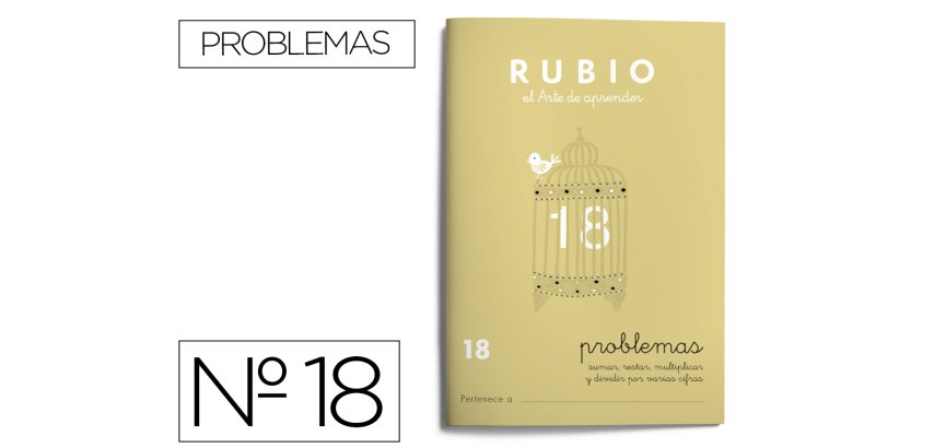 Cuaderno rubio problemas nº 18