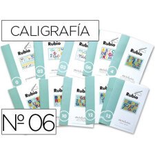 Cuaderno rubio caligrafia nº 06