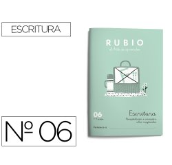 Cuaderno rubio caligrafia nº 06