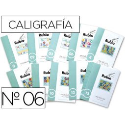 Cuaderno rubio caligrafia nº 06