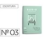 Cuaderno rubio caligrafia nº 03