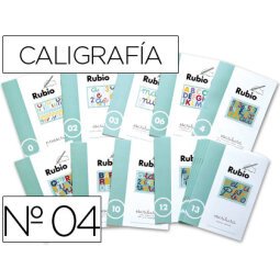 Cuaderno rubio caligrafia nº 04