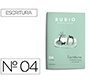 Cuaderno rubio caligrafia nº 04