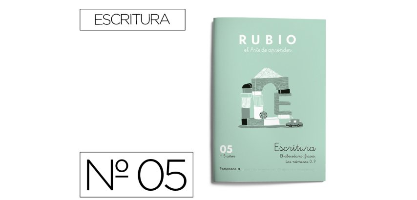 Cuaderno rubio caligrafia nº 05