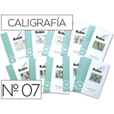 Cuaderno rubio caligrafia nº 07