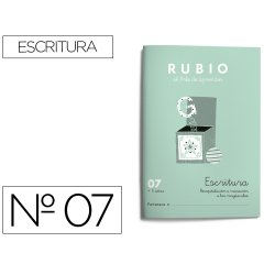Cuaderno rubio caligrafia nº 07