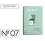Cuaderno rubio caligrafia nº 07