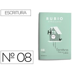 Cuaderno rubio caligrafia nº 08