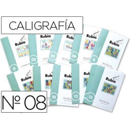 Cuaderno rubio caligrafia nº 08