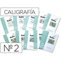 Cuaderno rubio caligrafia nº 2