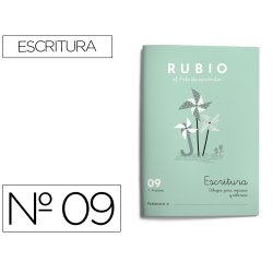 Cuaderno rubio caligrafia nº 09