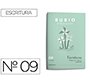 Cuaderno rubio caligrafia nº 09