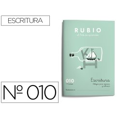 Cuaderno rubio caligrafía nº 010