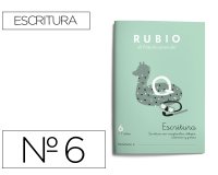 Cuaderno rubio caligrafía nº 6